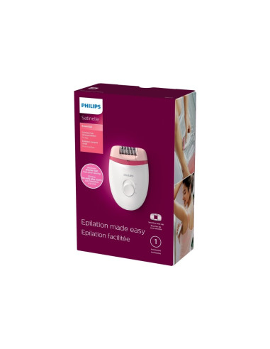 Philips Satinelle Essential Bre235/00 Kompaktowy Depilator Zasilany Sieciowo