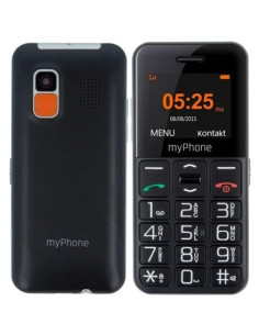 Myphone Halo Easy 4,32 Cm (1.7") 70 G Czarny, Szary Telefon Dla Początkujących 2