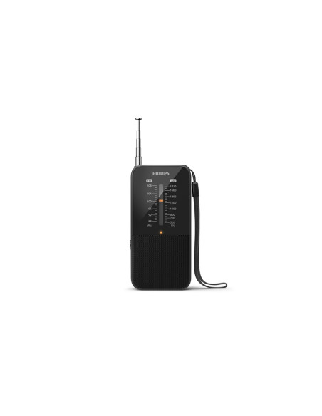 Philips Tar1509/00 Radio Przenośny Analogowy Czarny