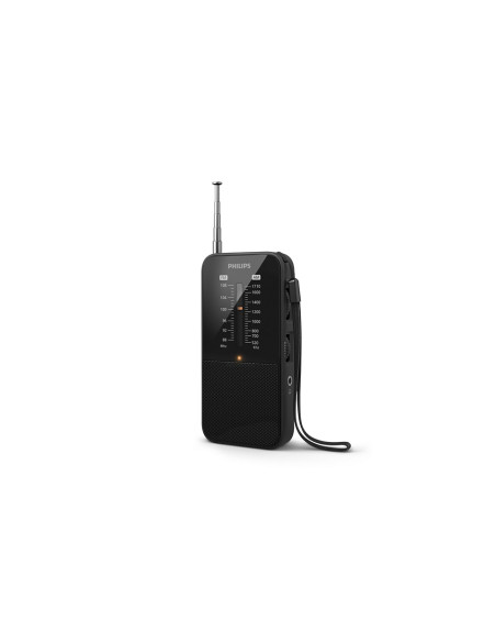Philips Tar1509/00 Radio Przenośny Analogowy Czarny