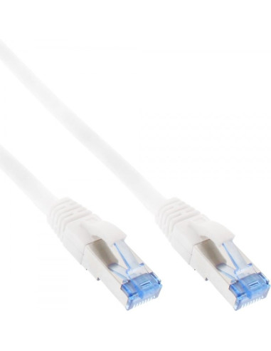 Inline 76800W Kabel Sieciowy Biały 10 M Cat6A S/Ftp (S-Stp)