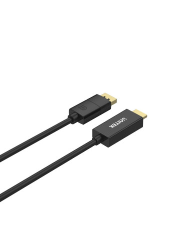 Unitek Kabel Displayport 1.2, Hdmi, 4K@60Hz, 1,8M, V1608A