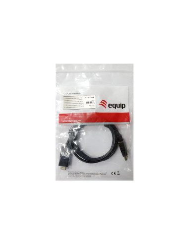 Equip 119392 Adapter Kablowy 5 M Displayport Hdmi Czarny