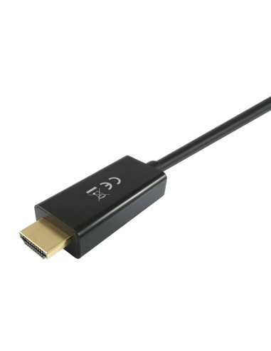 Equip 119392 Adapter Kablowy 5 M Displayport Hdmi Czarny
