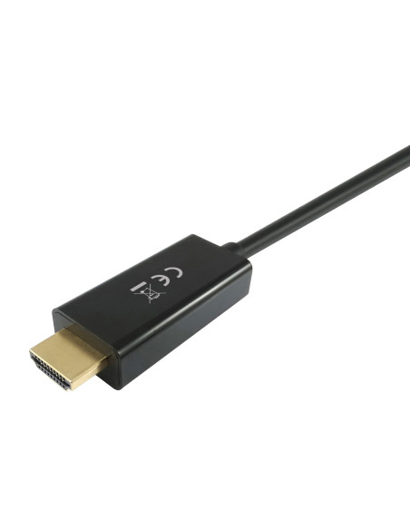 Equip 119392 Adapter Kablowy 5 M Displayport Hdmi Czarny