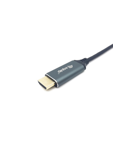 Equip 133416 Adapter Kablowy 2 M Usb Type-C Hdmi Typu A (Standard) Szary, Czarny