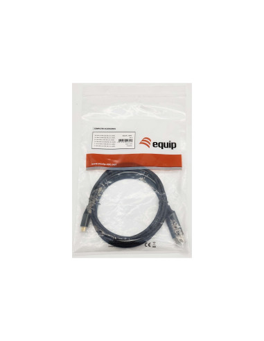 Equip 133416 Adapter Kablowy 2 M Usb Type-C Hdmi Typu A (Standard) Szary, Czarny