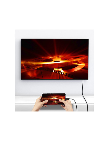 Equip 133416 Adapter Kablowy 2 M Usb Type-C Hdmi Typu A (Standard) Szary, Czarny