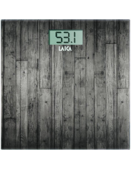 Laica Electronic Personal Scale Kwadrat Drewno Elektroniczna Waga Osobista