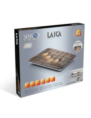 Laica Ks5010 Waga Kuchenna Wielobarwny Blat Prostokąt Elektroniczna Waga Kuchenna