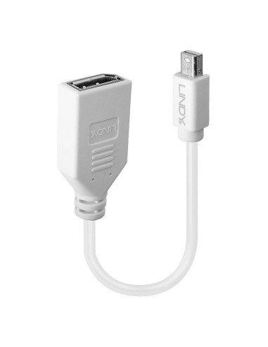 Lindy 41021 Kabel Displayport 0,15 M Mini Displayport Biały