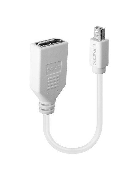 Lindy 41021 Kabel Displayport 0,15 M Mini Displayport Biały