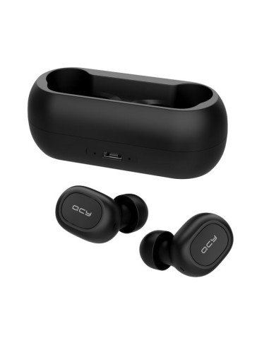 Qcy T1C Tws Bezprzewodowe Słuchawki Bluetooth 5.0 (Czarne)
