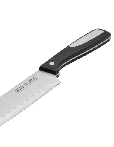 Resto Kitchenware 95321 Nóź Kuchenny Stal Nierdzewna 1 Szt. Nóż Santoku