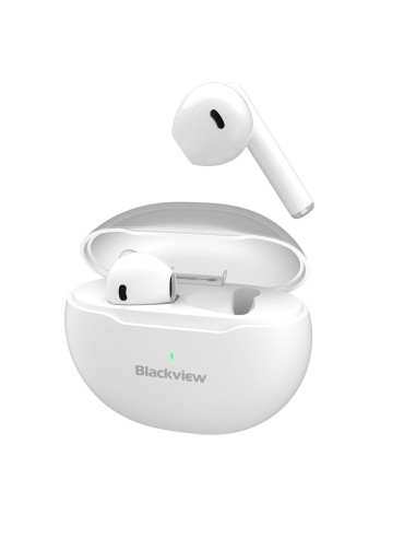 Blackview Airbuds 6 Zestaw Słuchawkowy True Wireless Stereo (Tws) Douszny Połączenia/Muzyka Usb Type-C Bluetooth Biały