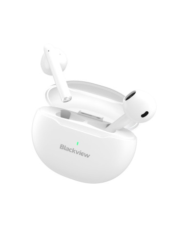Blackview Airbuds 6 Zestaw Słuchawkowy True Wireless Stereo (Tws) Douszny Połączenia/Muzyka Usb Type-C Bluetooth Biały