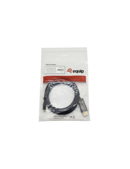 Equip 133428 Adapter Kablowy 3 M Usb Type-C Displayport Szary