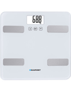 Waga Łazienkowa Z Funkcją Pomiaru Tkanek Blaupunkt Bsm501, Biała