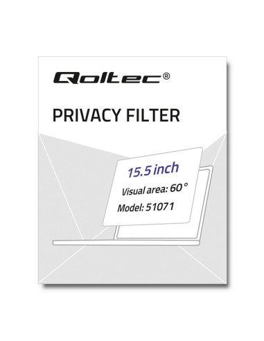 Qoltec 51071 Filtr Do Ekranu 39,4 Cm (15.5")