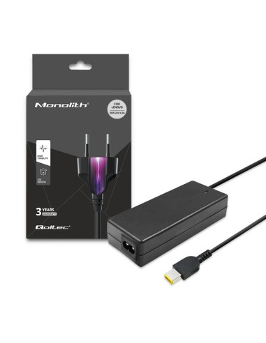 Zasilacz Qoltec 50054.90W.len Do Notebooka Lenovo (20 V  4,5 A  90W  Slim Tip )