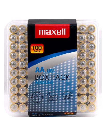 Maxell Bateria Alkaliczna Alkaline Aa Lr6 100 Szt. (10X10 Szt.)