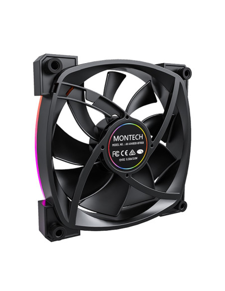 Montech Ax140 Pwm Obudowa Komputera Wentylator 14 Cm Czarny 1 Szt.