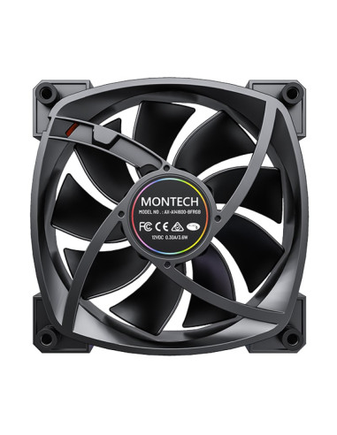 Montech Ax140 Pwm Obudowa Komputera Wentylator 14 Cm Czarny 1 Szt.