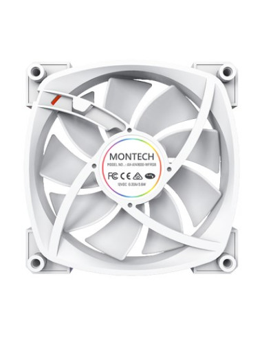 Montech Ax140 Pwm Obudowa Komputera Wentylator 14 Cm Biały 1 Szt.