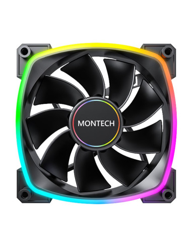 Montech Rx140 Pwm Obudowa Komputera Wentylator 14 Cm Czarny 1 Szt.