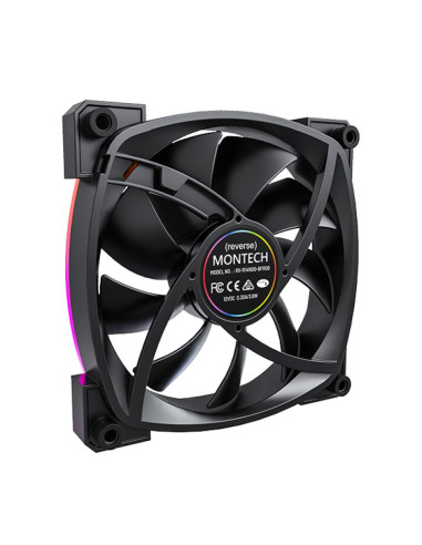 Montech Rx140 Pwm Obudowa Komputera Wentylator 14 Cm Czarny 1 Szt.