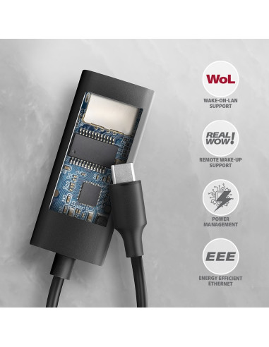 Axagon Ade-Arc Usb-C 3.2 Gen 1 - Gigabit Ethernet 10/100/1000 Adapter - Adapter - Digital/Daten 1000 Mbit/S