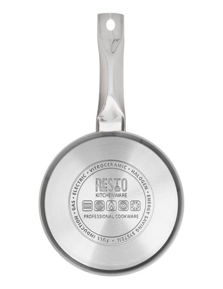 Resto Kitchenware 92101 Garnek 1,9 L Okrągły Stal Nierdzewna