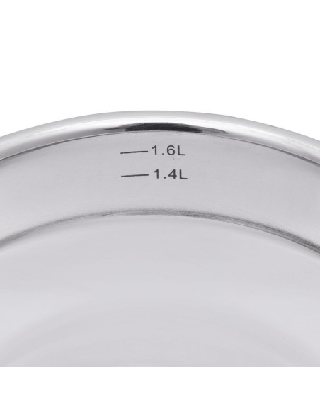 Resto Kitchenware 92101 Garnek 1,9 L Okrągły Stal Nierdzewna