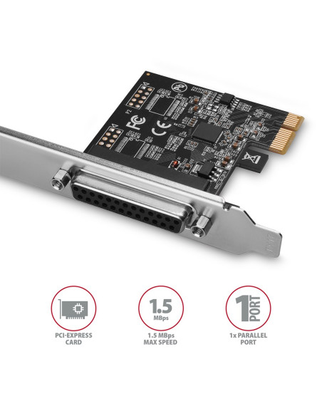 Axagon Pcea-P1N Adapter Wewnętrzny Równoległy