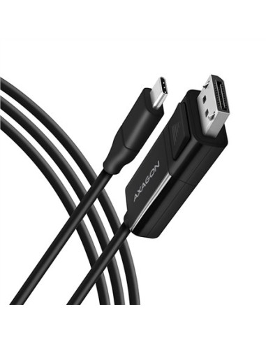 Axagon Rvc-Dpc Adapter Kablowy 1,8 M Usb Type-C Displayport Czarny