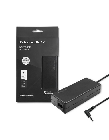 Qoltec Zasilacz Do Laptopa Samsung Premium 65W | 19V | 3.42A | 3.0*1.0