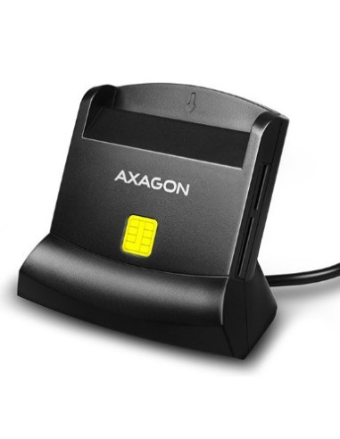 Axagon Cre-Sm2 Czytnik Do Kart Chipowych Wewnętrzna Usb Usb 2.0 Czarny