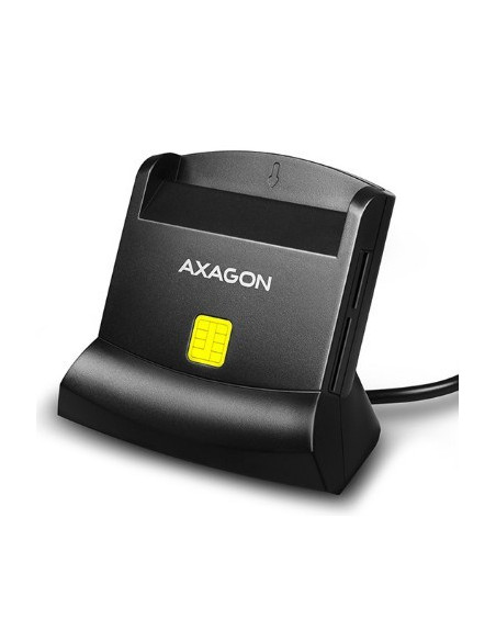 Axagon Cre-Sm2 Czytnik Do Kart Chipowych Wewnętrzna Usb Usb 2.0 Czarny
