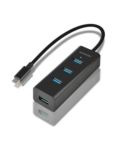 Axagon Hue-S2C Huby I Koncentratory Usb 3.2 Gen 1 (3.1 Gen 1) Type-A 5000 Mbit/S Czarny