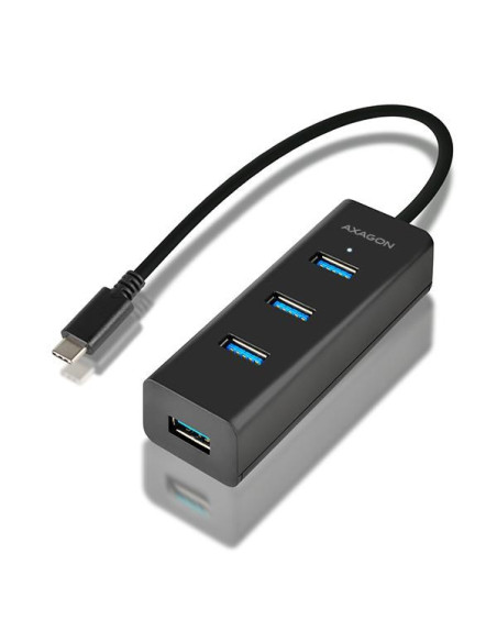Axagon Hue-S2C Huby I Koncentratory Usb 3.2 Gen 1 (3.1 Gen 1) Type-A 5000 Mbit/S Czarny