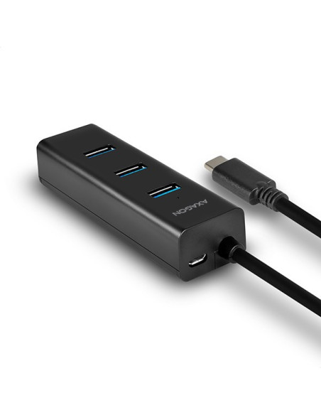 Axagon Hue-S2C Huby I Koncentratory Usb 3.2 Gen 1 (3.1 Gen 1) Type-A 5000 Mbit/S Czarny