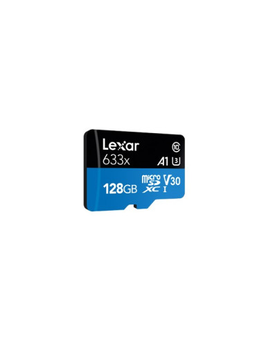 Memory Micro Sdxc 128Gb Uhs-I/W/Adapter Lsdmi128Bb633A Lexar
