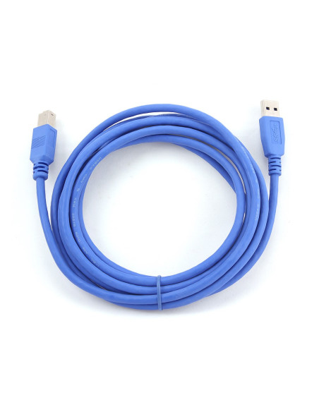 Kabel Gembird Ccp-Usb3-Ambm-10 (Usb 3.0 M - Usb 3.0 Typu B M  3M  Kolor Niebieski)