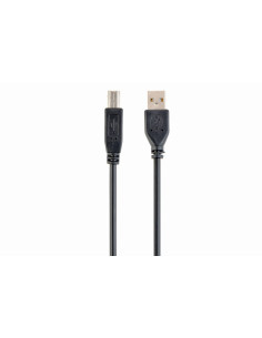 Kabel Gembird Ccp-Usb2-Ambm-10 (Usb 2.0 Typu A M - Usb 2.0 Typu B M  3M  Kolor Czarny)