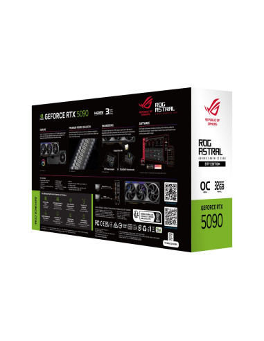 Karta Graf. Asus Rog Astral Rtx 5090 32Gb Oc Btf G.
