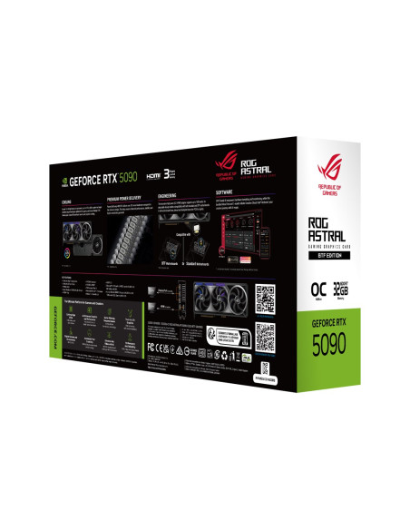 Karta Graf. Asus Rog Astral Rtx 5090 32Gb Oc Btf G.