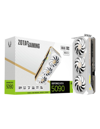 Karta Graficzna Zotac Gaming Geforce Rtx 5090 32Gb Solid Oc White