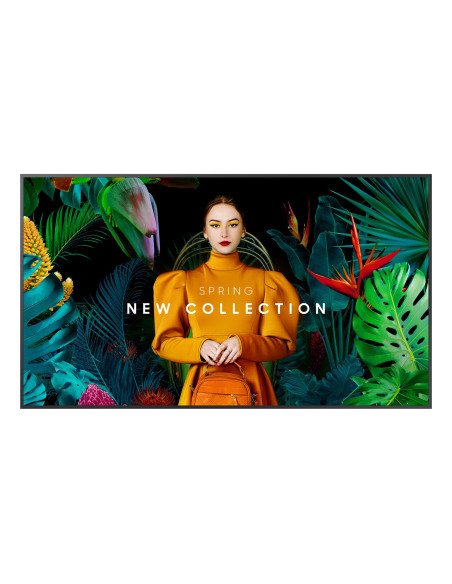 Samsung Qb75C Płaski Panel Digital Signage 190,5 Cm (75") Lcd Wi-Fi 350 Cd/M2 4K Ultra Hd Czarny Procesor Wbudowany Tizen 16/7