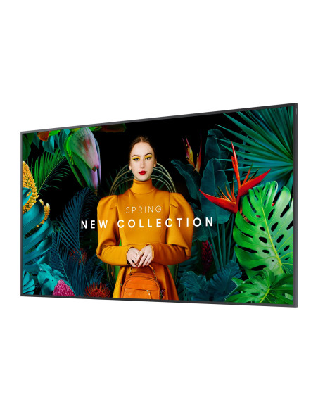 Samsung Qb75C Płaski Panel Digital Signage 190,5 Cm (75") Lcd Wi-Fi 350 Cd/M2 4K Ultra Hd Czarny Procesor Wbudowany Tizen 16/7