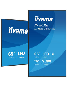 Monitor Iiyama 164.0Cm(65") Lh6575Uhs-B2Ag 16:9 2Xhdmi+2Xusb+3Xdp